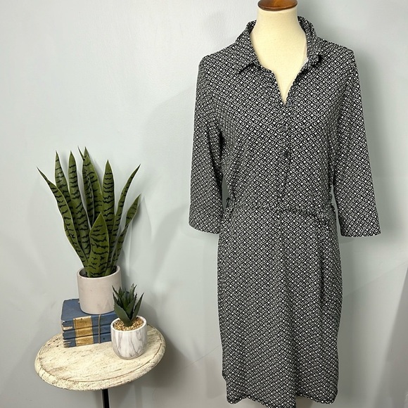 L.L. Bean Dresses & Skirts - ❄️ L.L.Bean 3/4 sleeve dress size medium